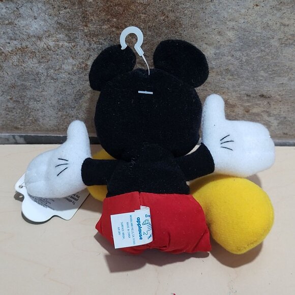 Applause Disney Mickey Mouse Flat Hanging Plush Toy - Picture 5 of 9